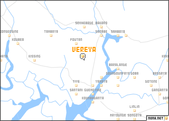 map of Véréya