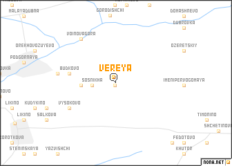 map of Vereya