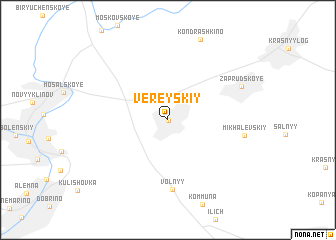 map of (( Vereyskiy ))