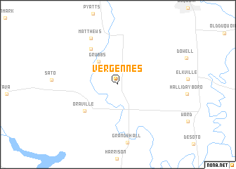 map of Vergennes