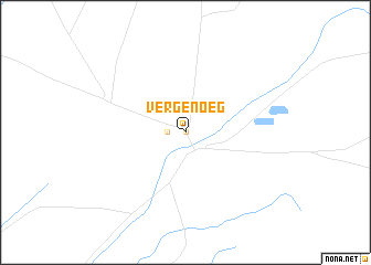 map of Vergenoeg