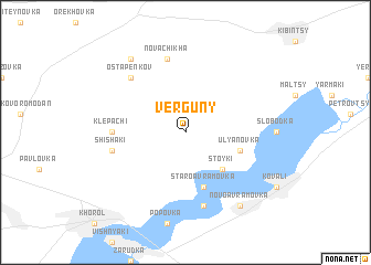 map of Verguny