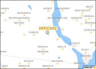 map of Verichev