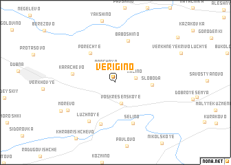 map of Verigino