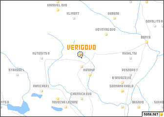 map of Verigovo