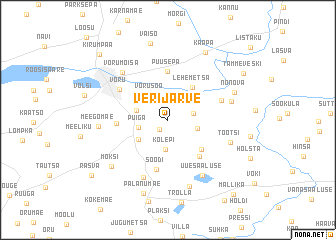 map of Verijärve