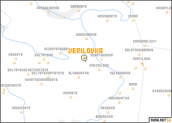 map of Verilovka
