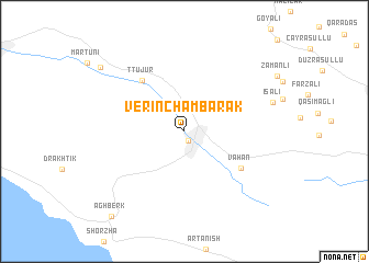map of Verin-Chambarak