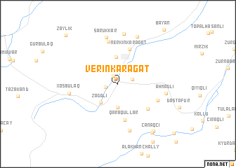 map of Verin-Karagat