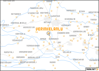 map of Verin Këlanlu