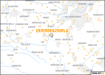 map of Verin Nedzhirlu