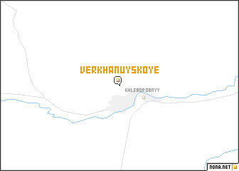 map of Verkh-Anuyskoye