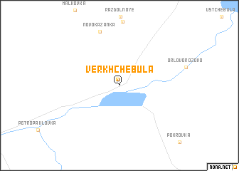 map of Verkh-Chebula