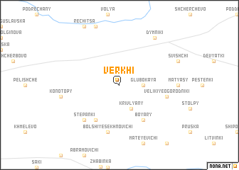 map of Verkhi