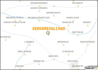 map of Verkhne-Kul\