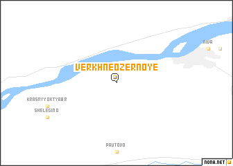 map of Verkhne-Ozërnoye