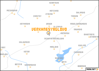 map of Verkhnesyaglovo