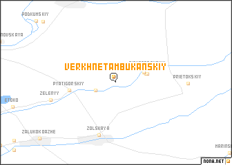map of Verkhnetambukanskiy