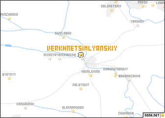 map of Verkhnetsimlyanskiy