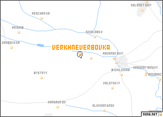 map of Verkhne-Verbovka