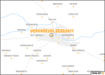 map of Verkhnevologodskiy