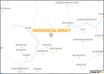map of Verkhne-Vulanskiy