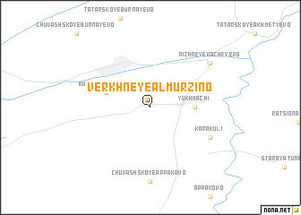 map of Verkhneye Al\