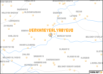 map of Verkhneye Alyab\