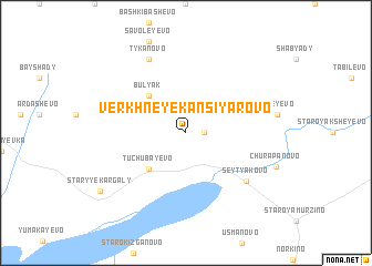 map of Verkhneye Kansiyarovo