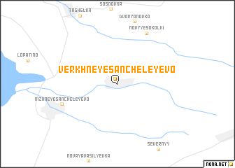 map of Verkhneye Sancheleyevo