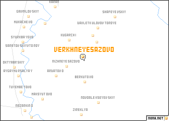 map of Verkhneye Sazovo