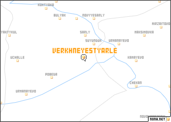 map of Verkhneye Styarle