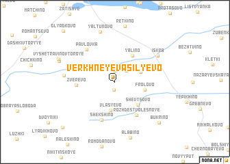 map of (( Verkhneye Vasil\