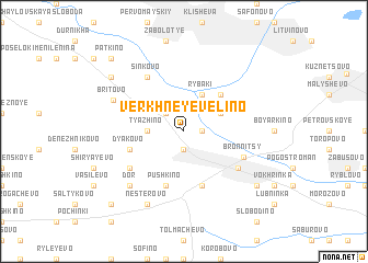 map of Verkhneye Velino