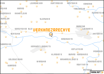 map of Verkhne-Zarech\