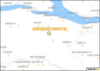 map of Verkhni Stanivtsi