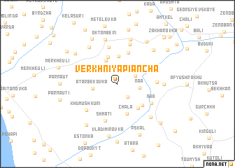 map of Verkhniy Apiancha