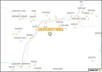 map of Verkhniy Bad