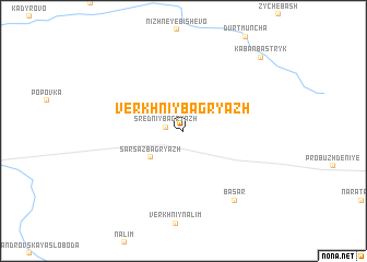 map of Verkhniy Bagryazh