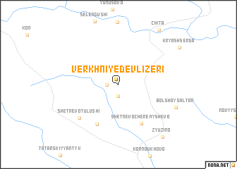map of Verkhniye Devlizeri