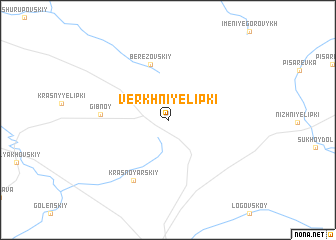 map of Verkhniye Lipki