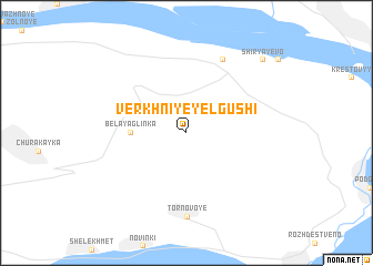 map of Verkhniye Yelgushi