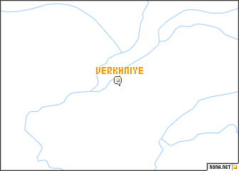 map of Verkhniye