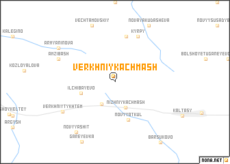 map of Verkhniy Kachmash