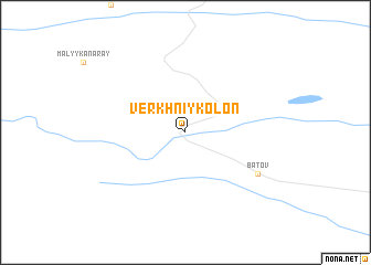 map of (( Verkhniy Kolon ))