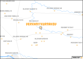 map of Verkhniy Kurnakov