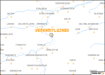 map of Verkhniy Luzhok