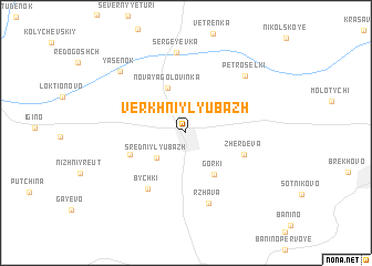 map of Verkhniy Lyubazh