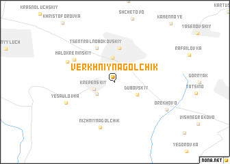 map of Verkhniy Nagolʼchik