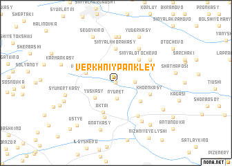 map of Verkhniy Pankley